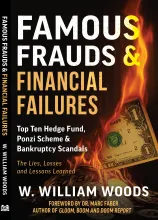 FAMOUS FRAUDS & FINANCIAL FAILURES front cover